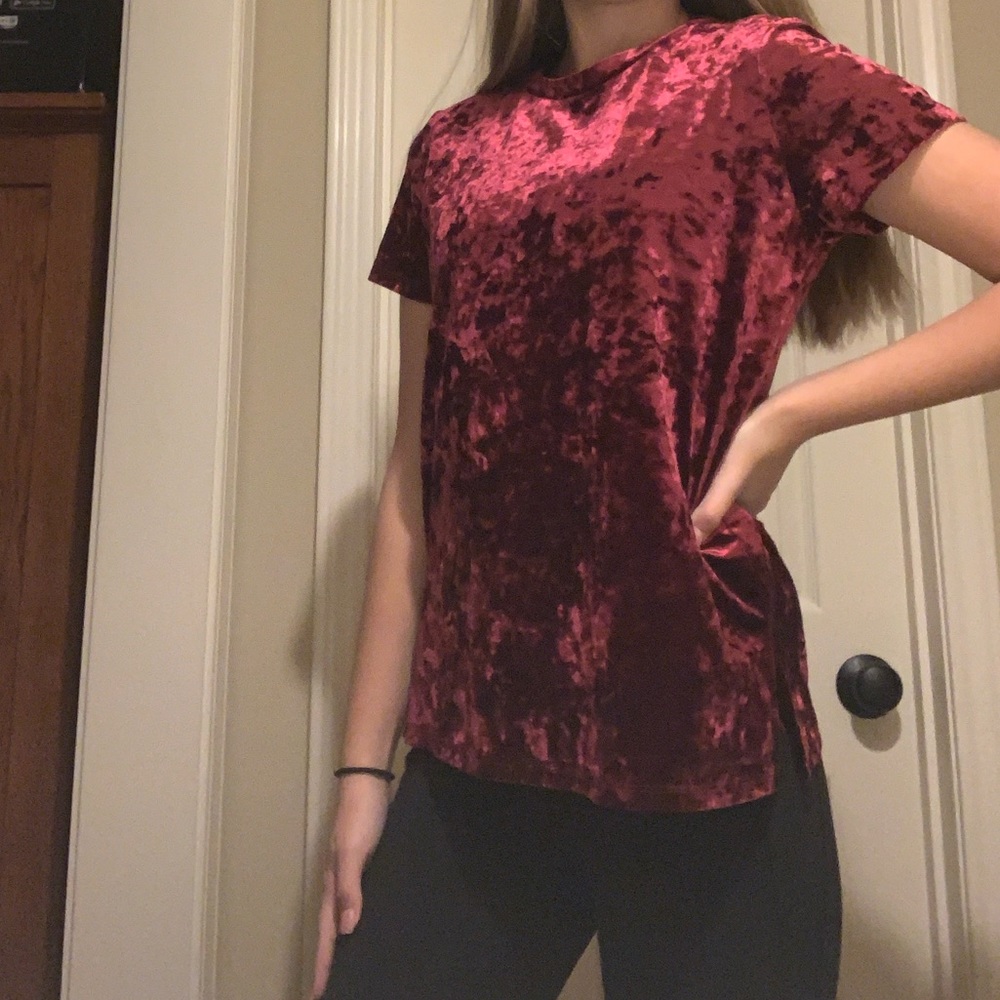 ❤️💗velvet tee